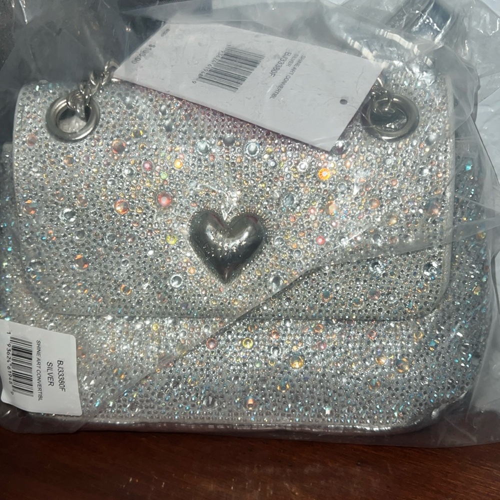 Betsey Johnson Shine Art Convertible Crossbody